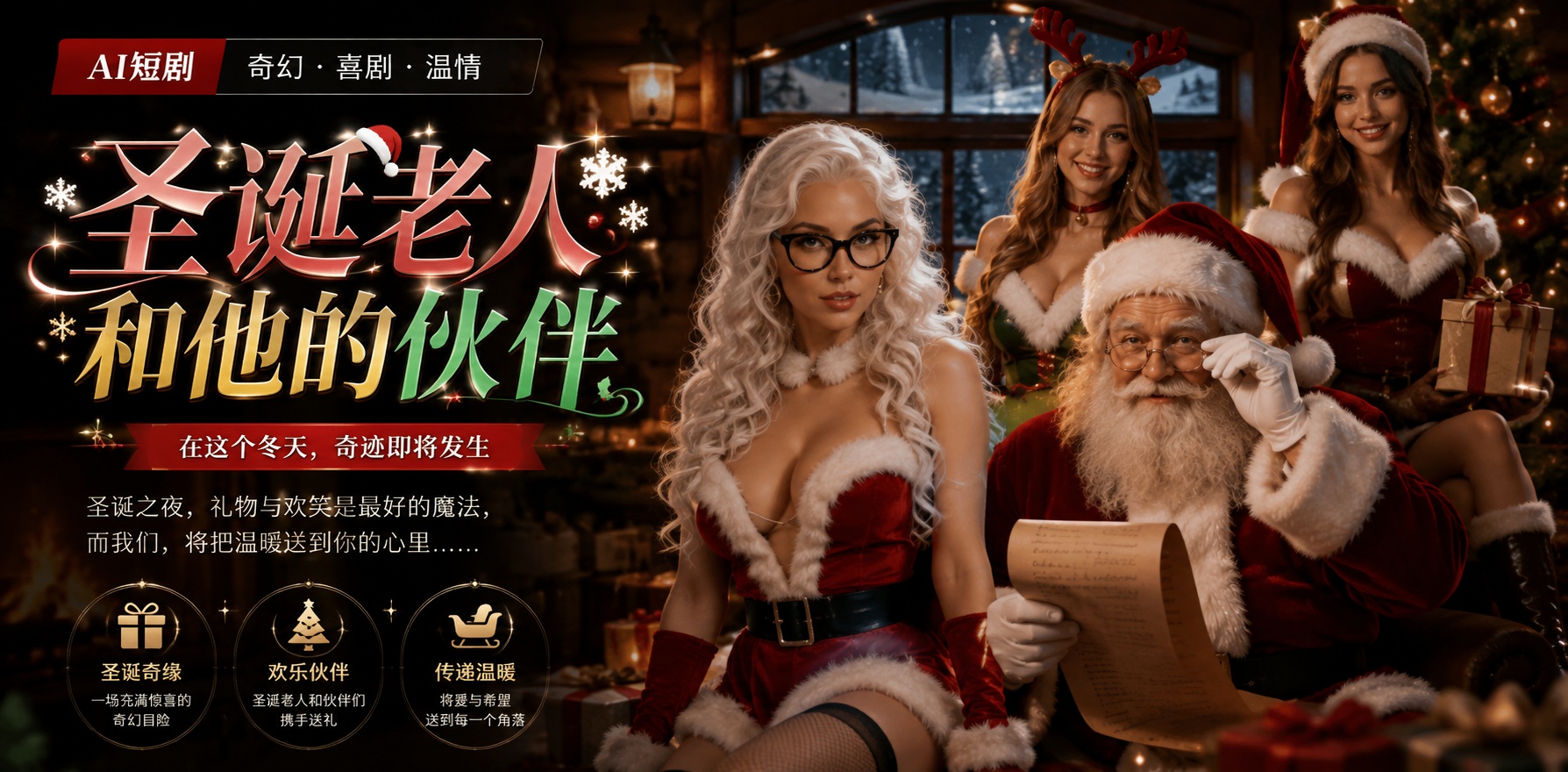 圣诞老人和他的性伙伴封面