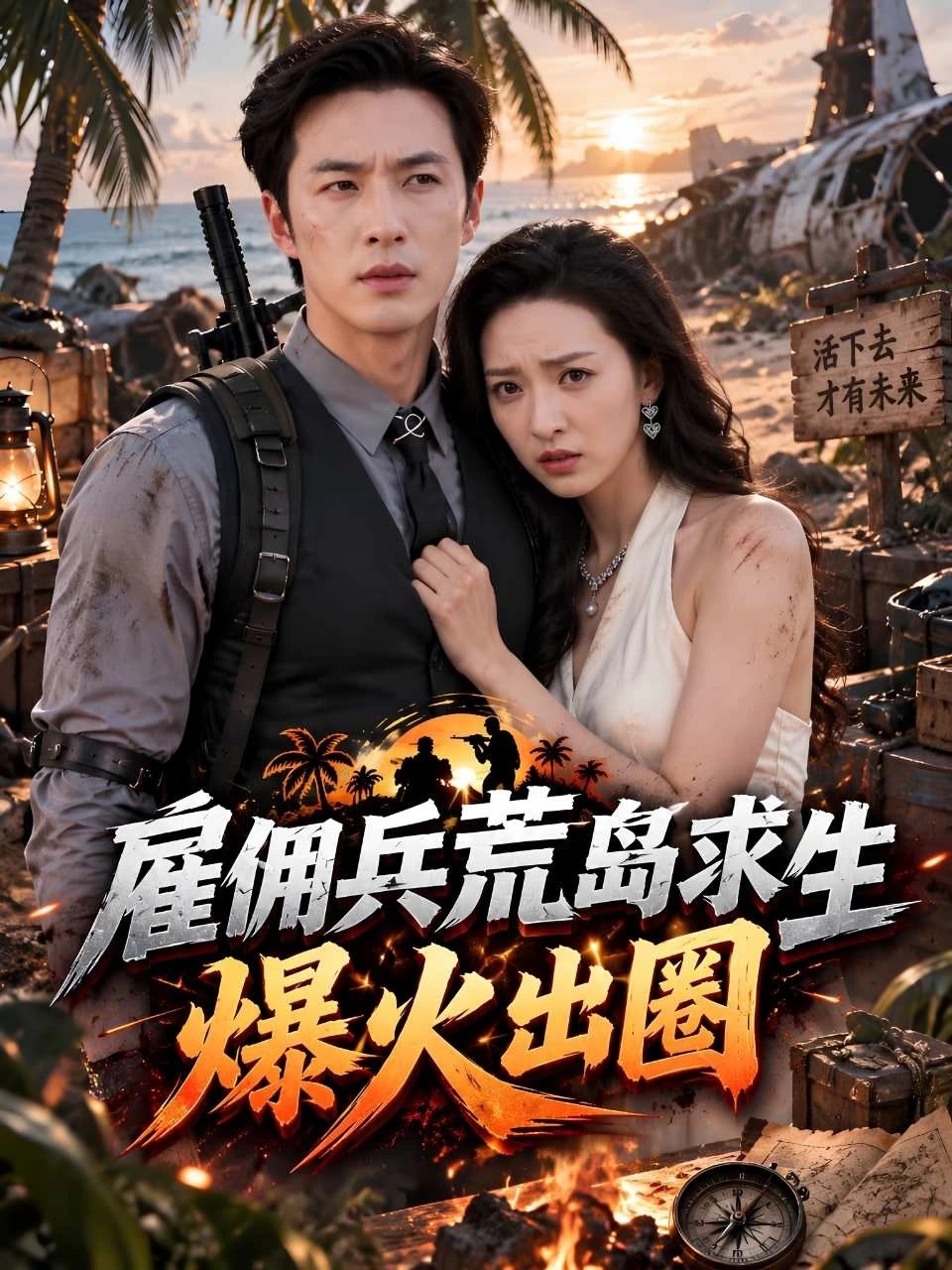 雇佣兵荒岛求生爆火出圈 · 第1季封面