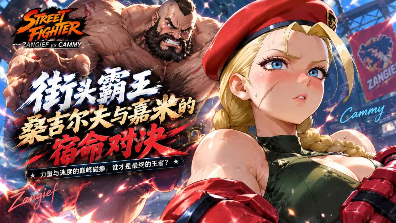 街头霸王桑吉尔夫与嘉米的宿命对决