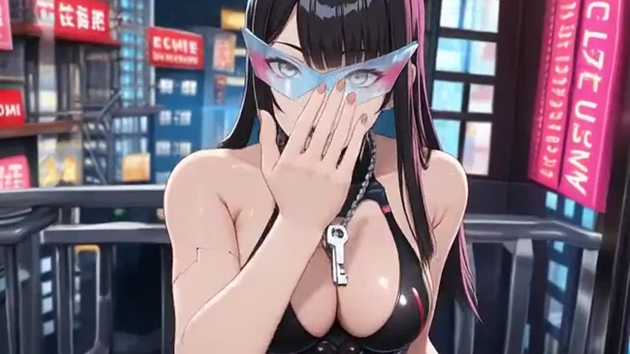 Raven 宝贝在赛博朋克中被性交封面