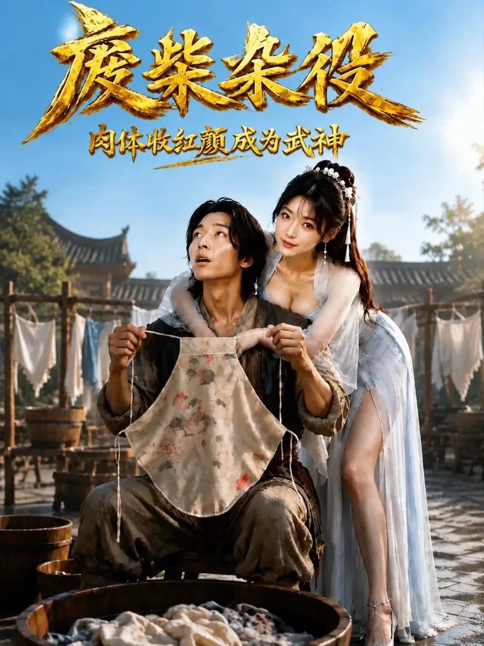废柴杂役：肉体收红颜成为武神 · 第1季封面
