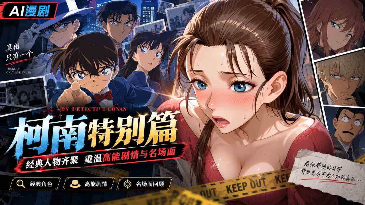 中村操 柯南人气角色封面