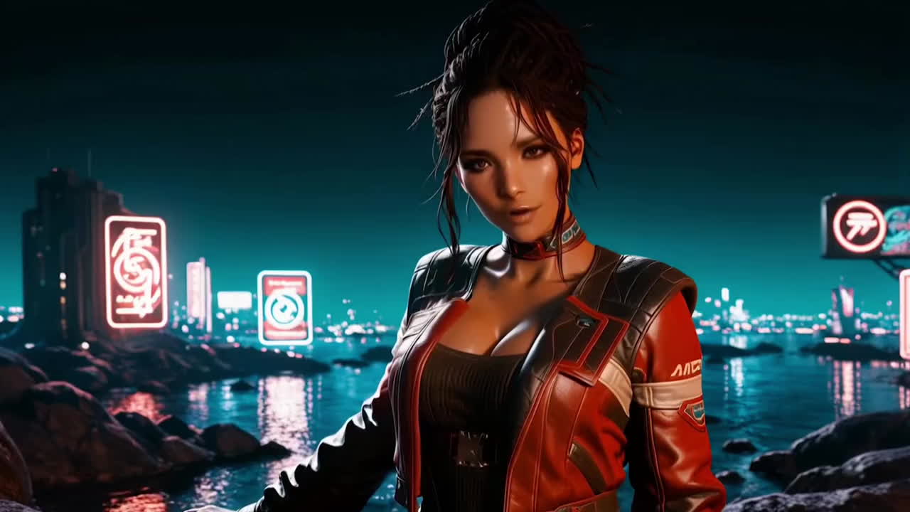 Panam Palmer赛博朋克2077封面