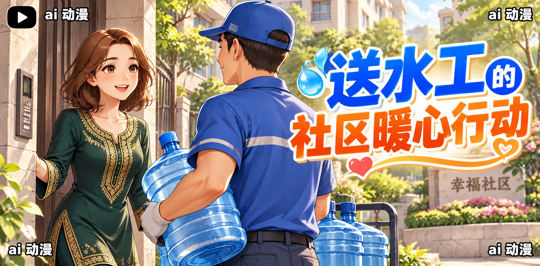 送水工的社区暖心行动封面