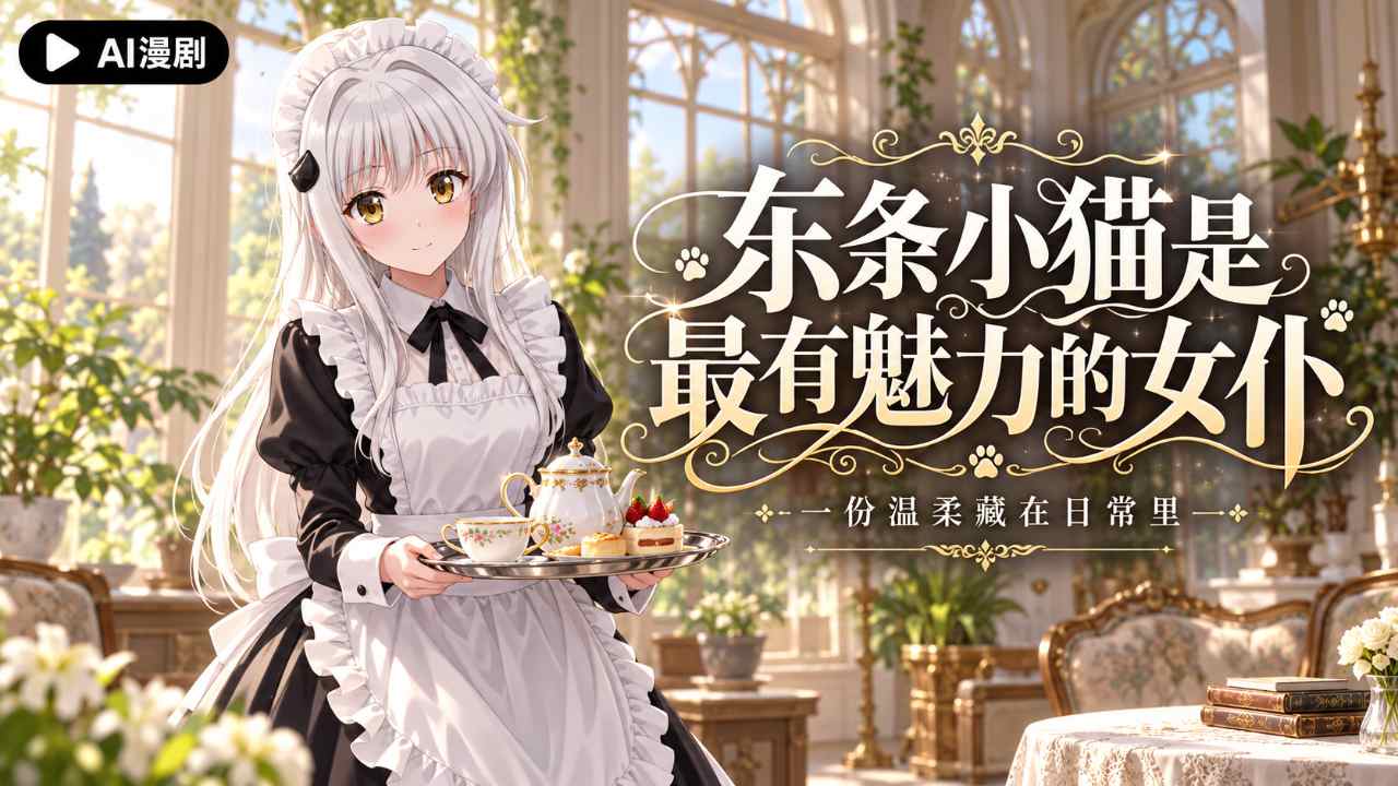 女仆魅力 东条小猫最吸睛角色封面