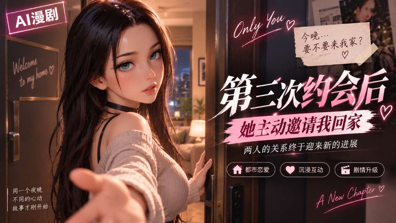 第三次约会后 一个美女邀请我过来 给我一生中最好的性爱封面