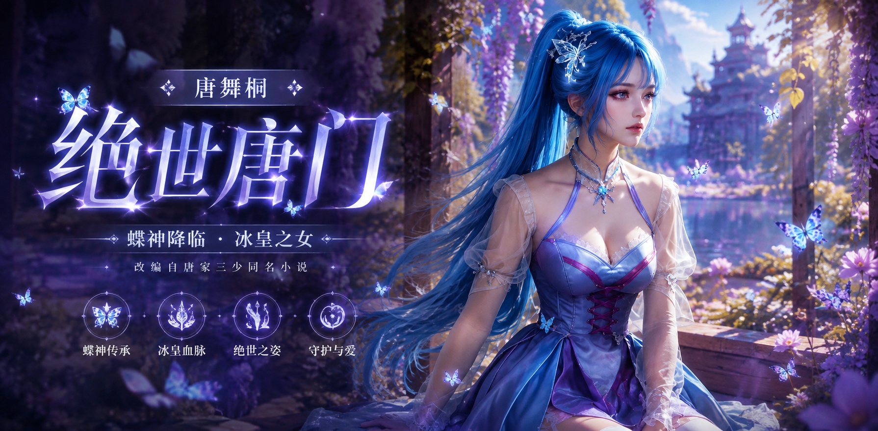 Ai漫剧 斗罗大陆 腹黑的x 绝世唐门 唐舞桐斗罗大陆封面