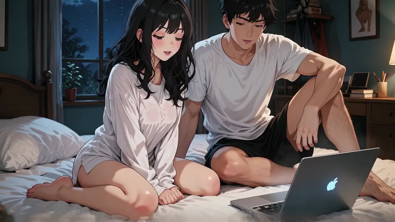 大胸美女在房间内被无情地操封面