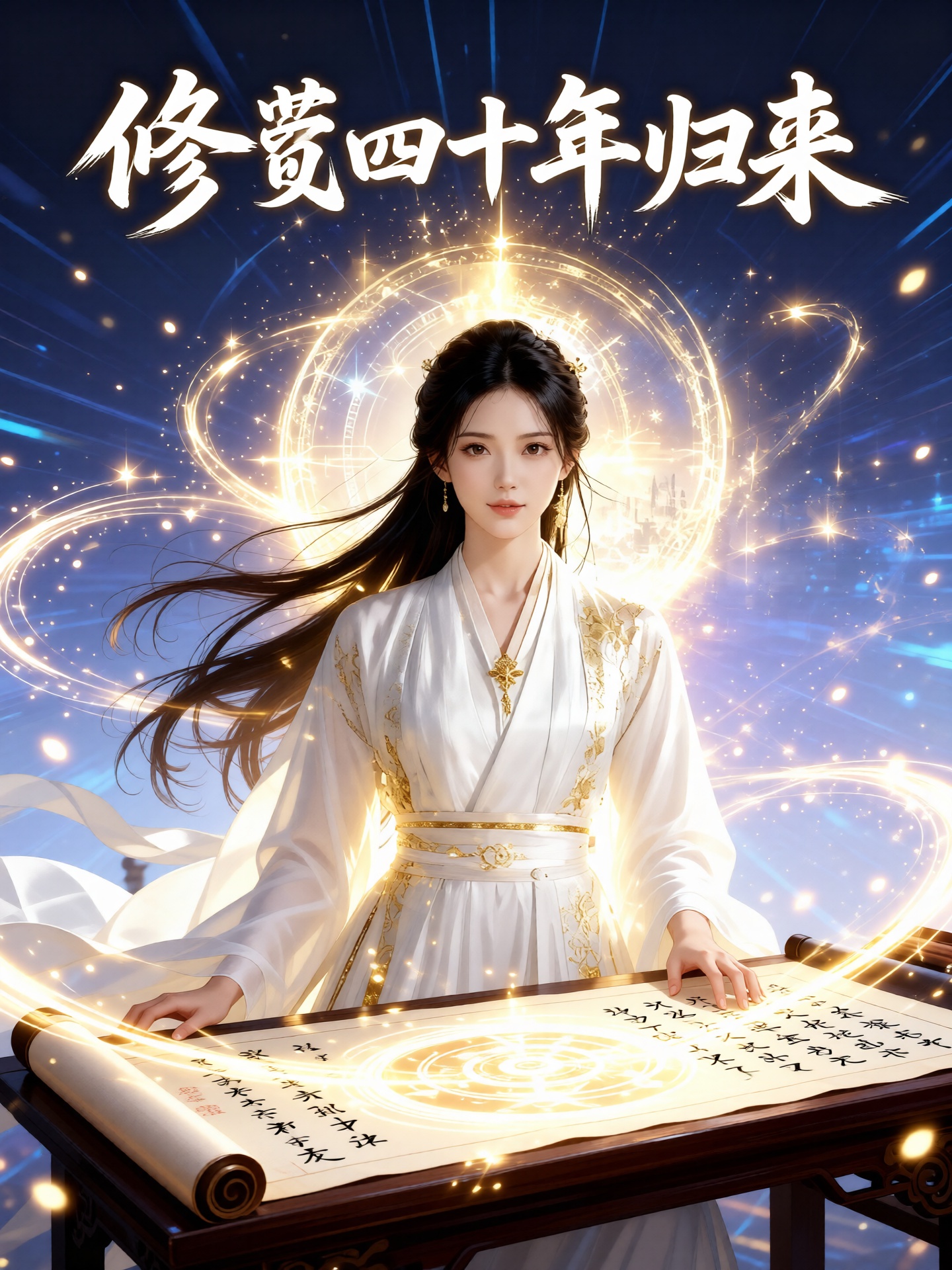修仙四十年归来，她发现儿孙快被欺负死了封面