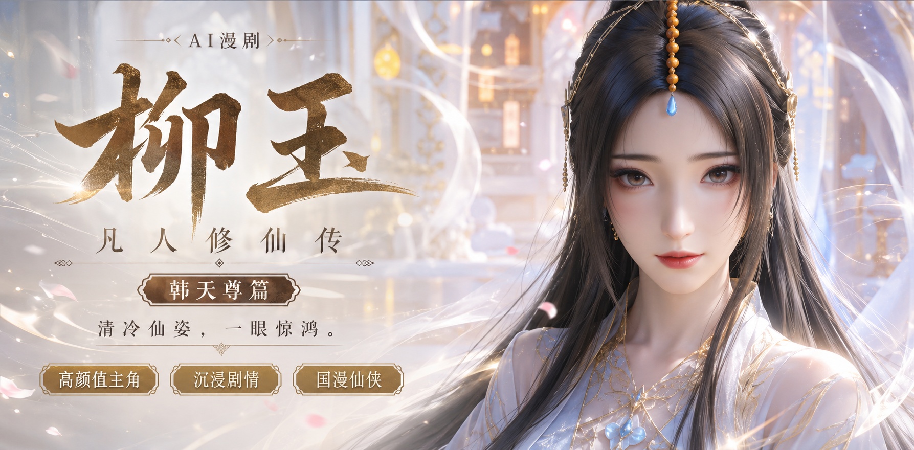 Ai漫剧 凡人修仙传 柳玉韩天尊封面