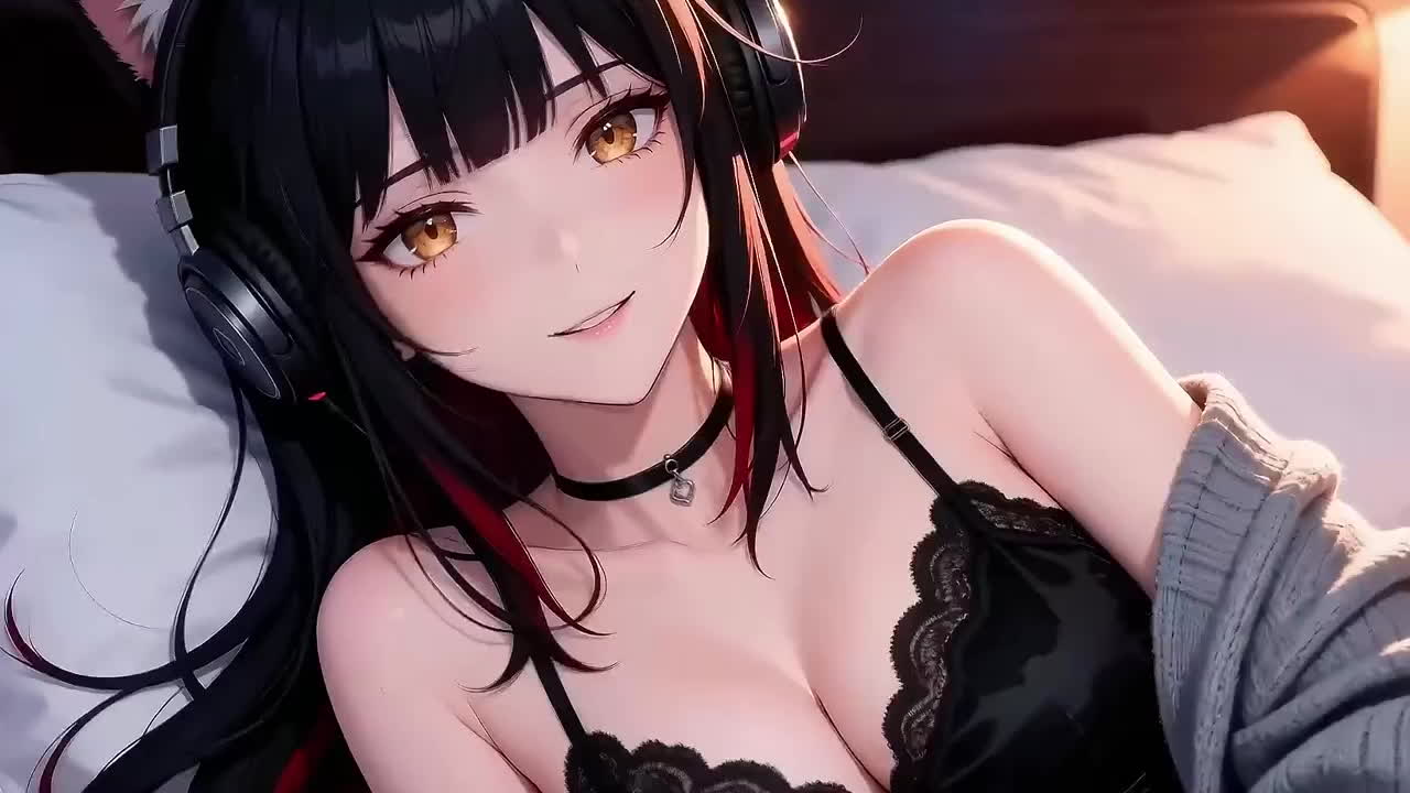 红黑发色性感女孩挑战极难姿势 快来看看封面