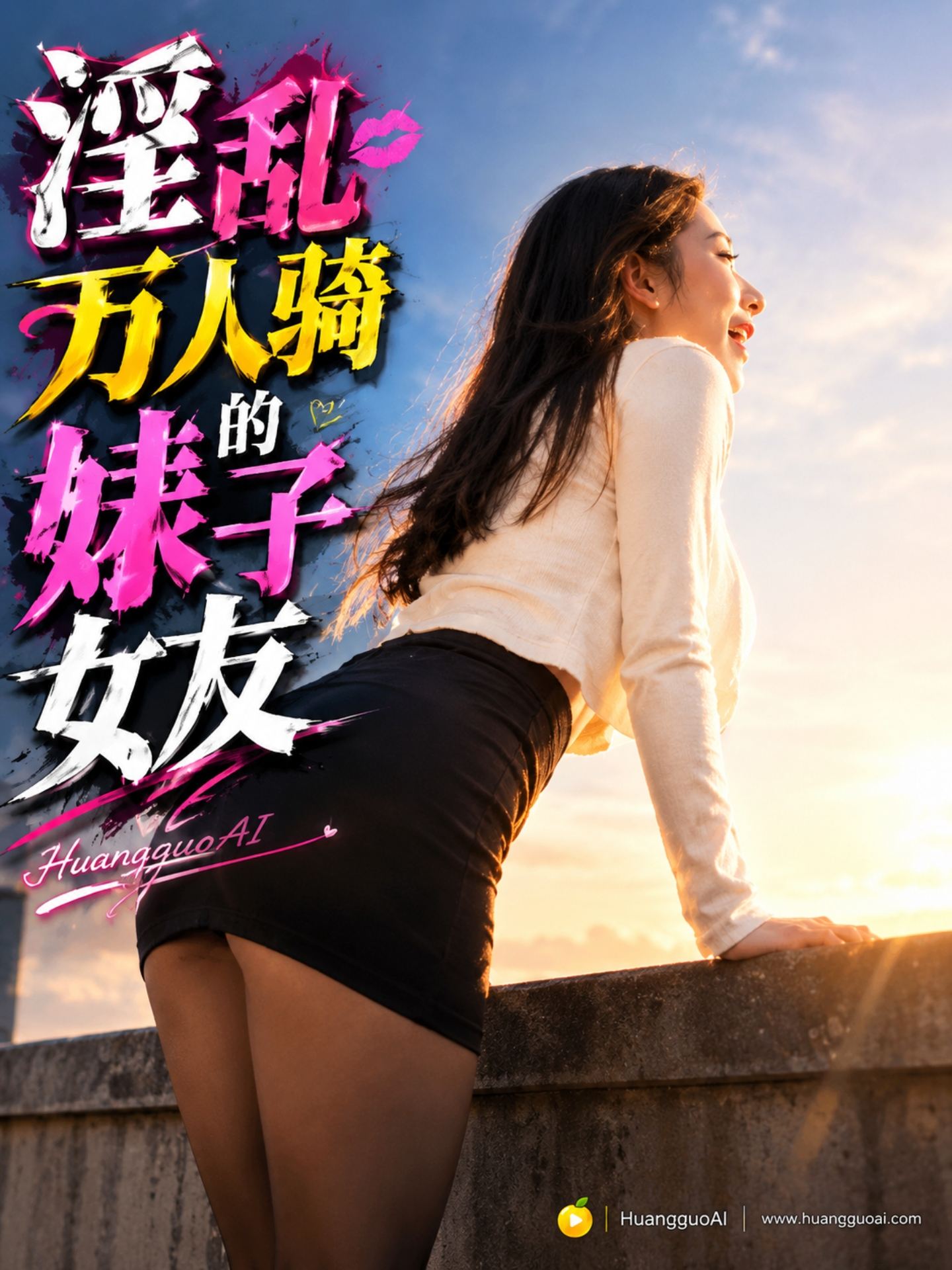 淫乱万人骑的婊子女友封面