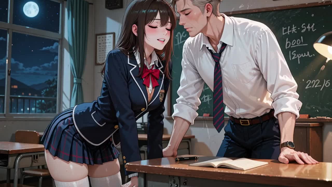 学生与老师独处