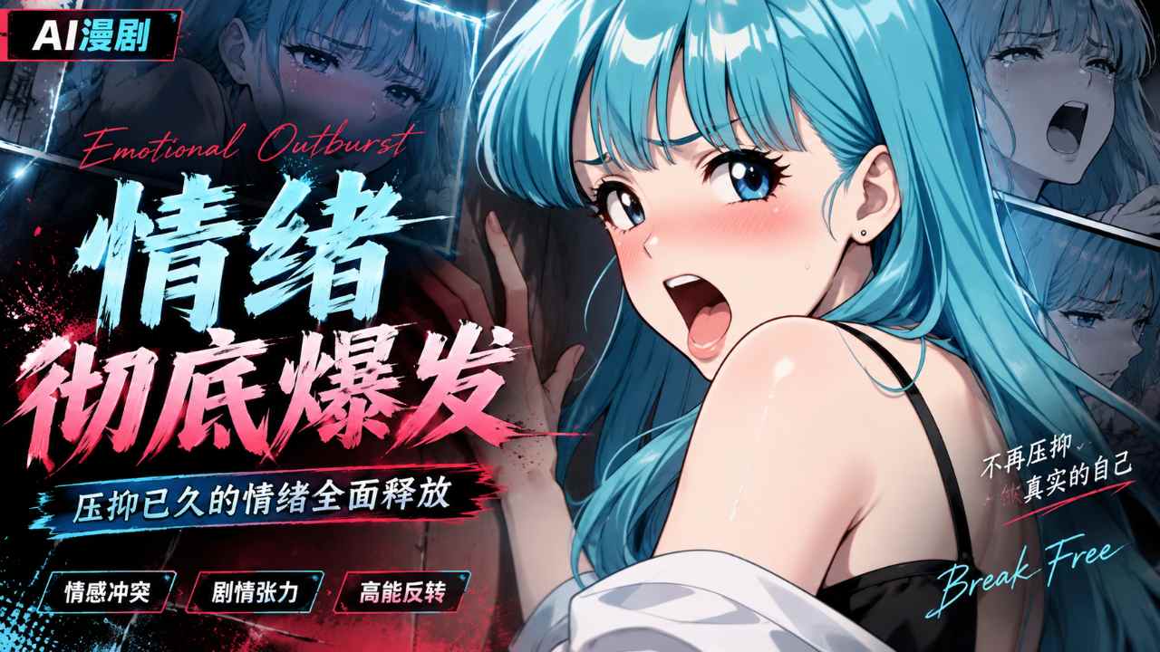 情绪女孩紧致阴户被狠操  大声呻吟和大量内射封面