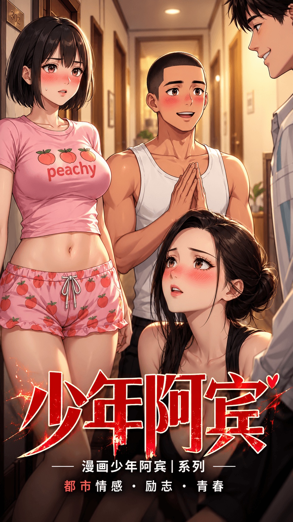 Q版 动漫版 少年阿宾封面