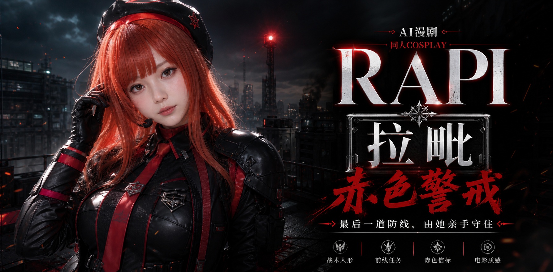 同人cosplay拉毗 Rapi封面