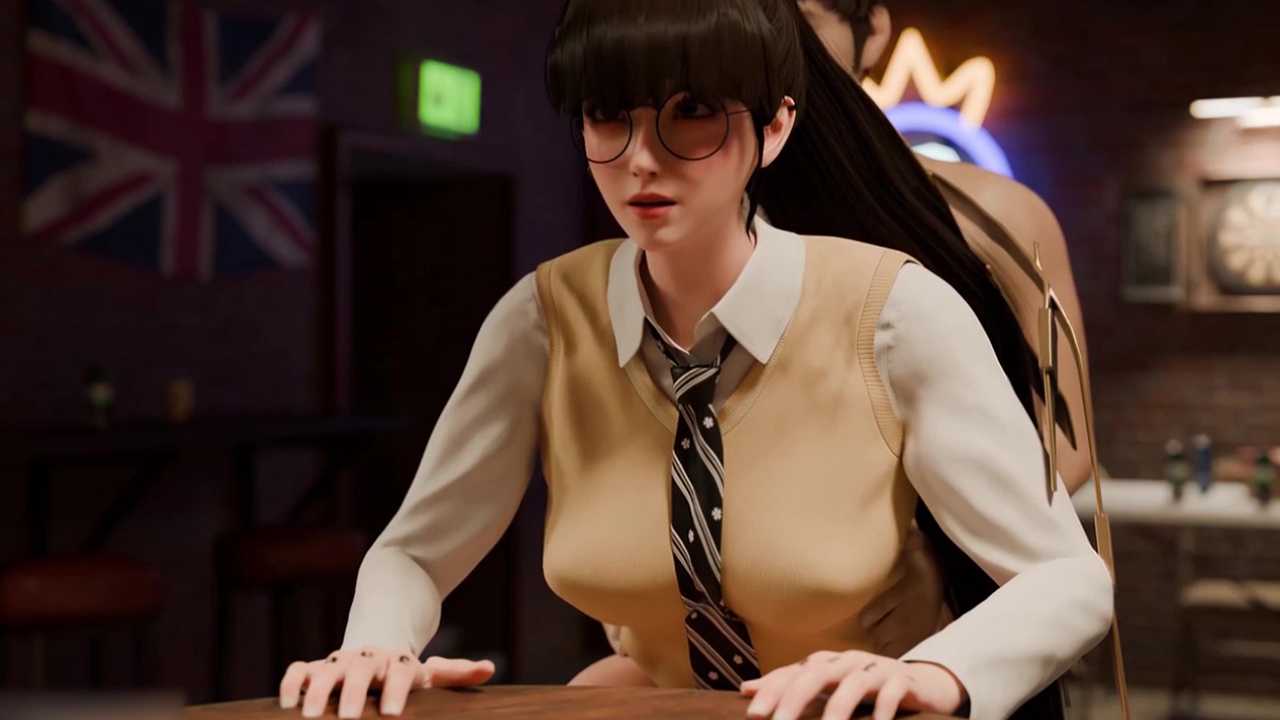 3D动漫艾娃一脸淡定在椅子上做爱封面