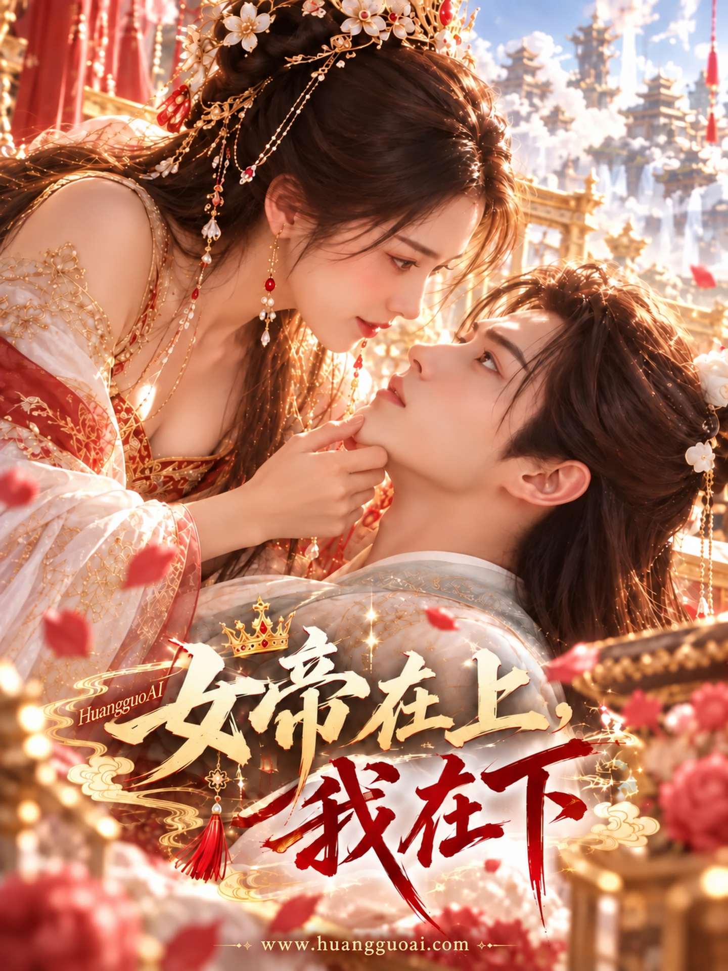 女帝在上,我在下封面