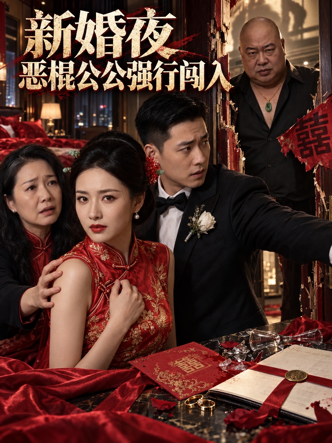 新婚夜 恶棍公公强行闯入封面