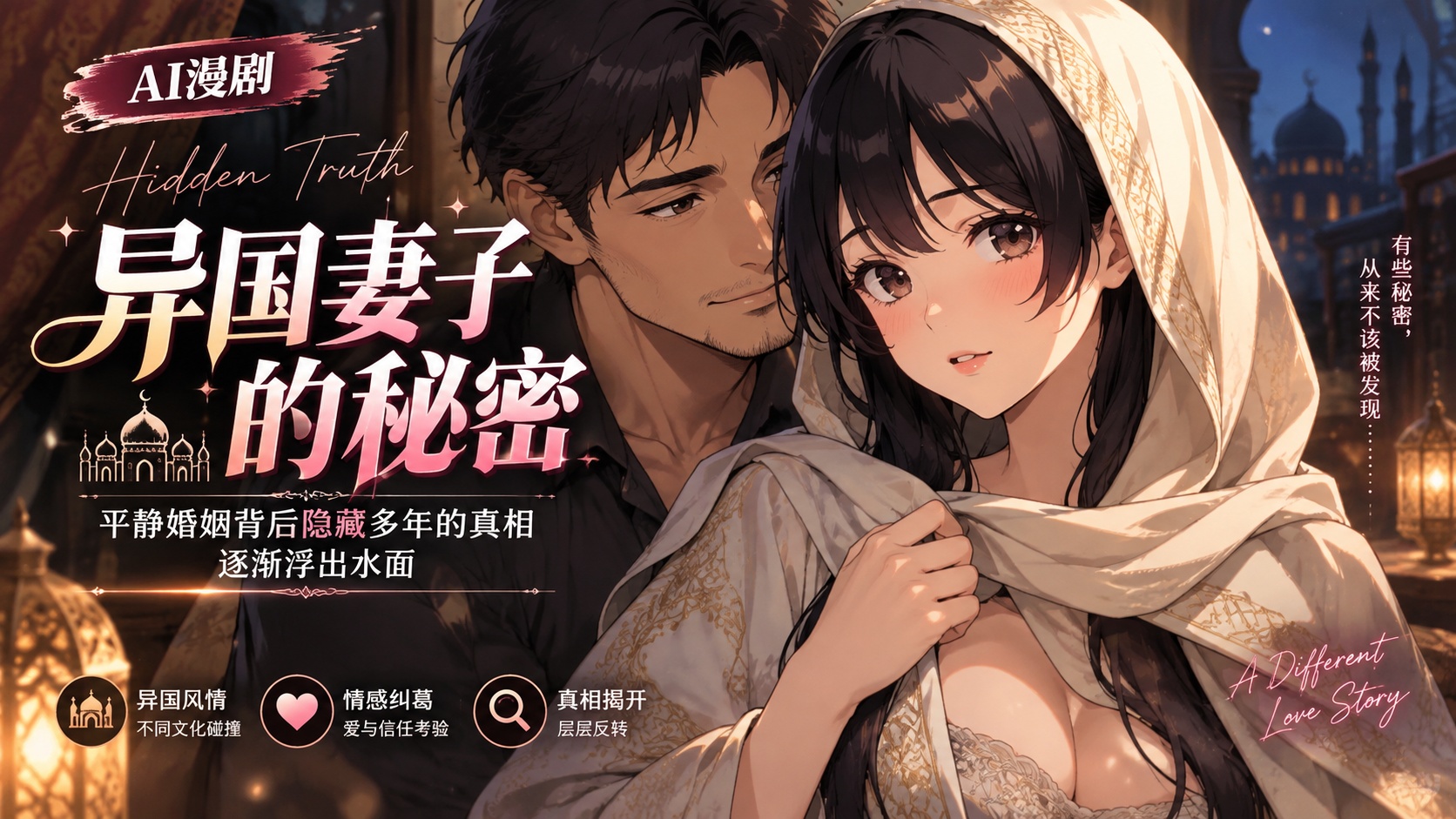 犹太妻子的秘密好女孩发现与自信情人的ASMR告白封面