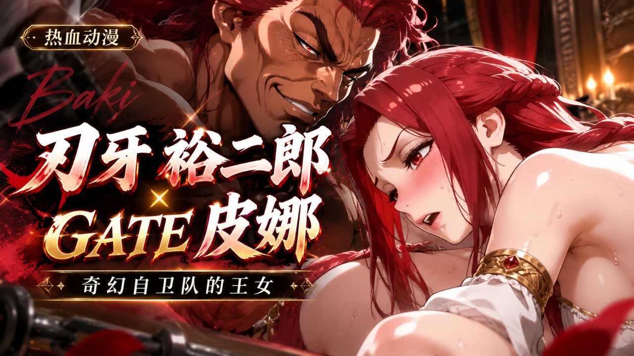 刃牙 裕二郎 GATE 奇幻自卫队 皮娜封面