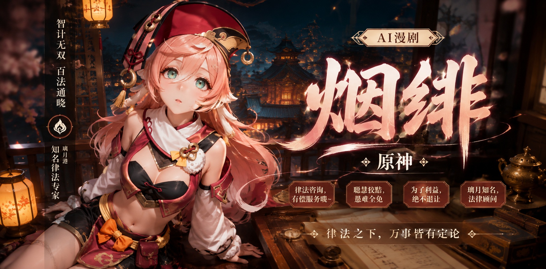 原神 烟绯封面
