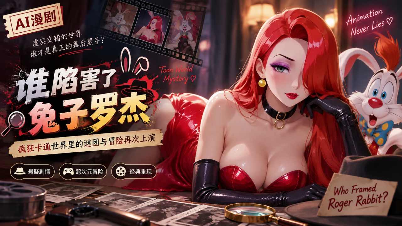 谁陷害了兔子罗杰封面