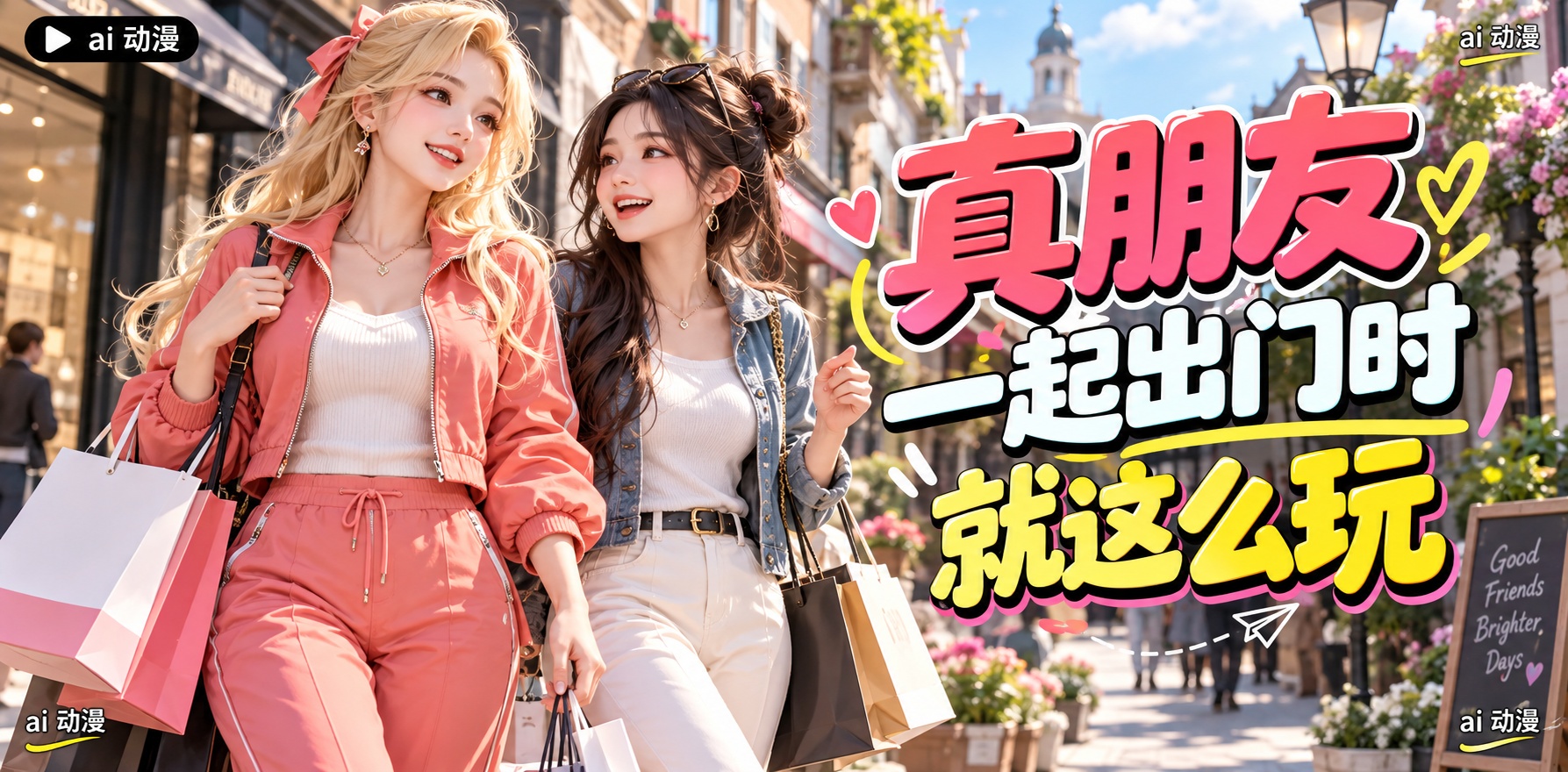真朋友一起出门时就这么玩封面