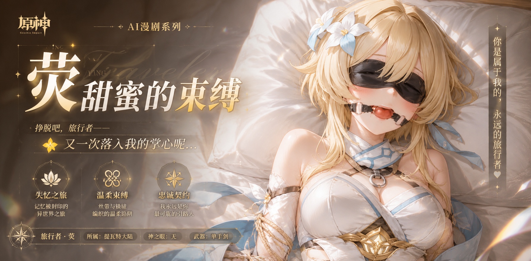Ai漫剧 原神   荧封面