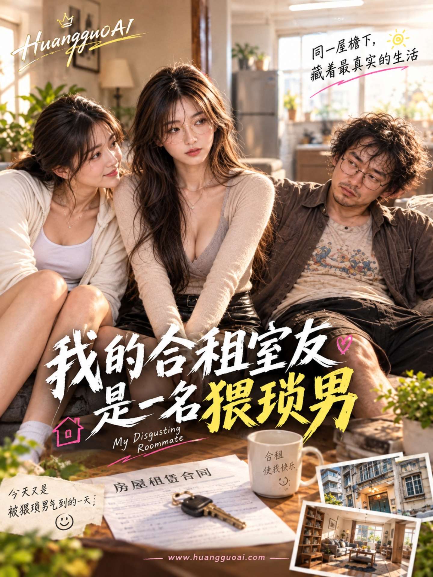我的合租室友是一名猥琐男封面