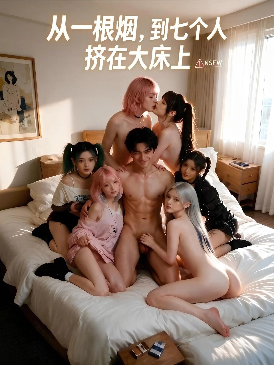 从一根烟,到七个人挤在大床上 · 第1季封面