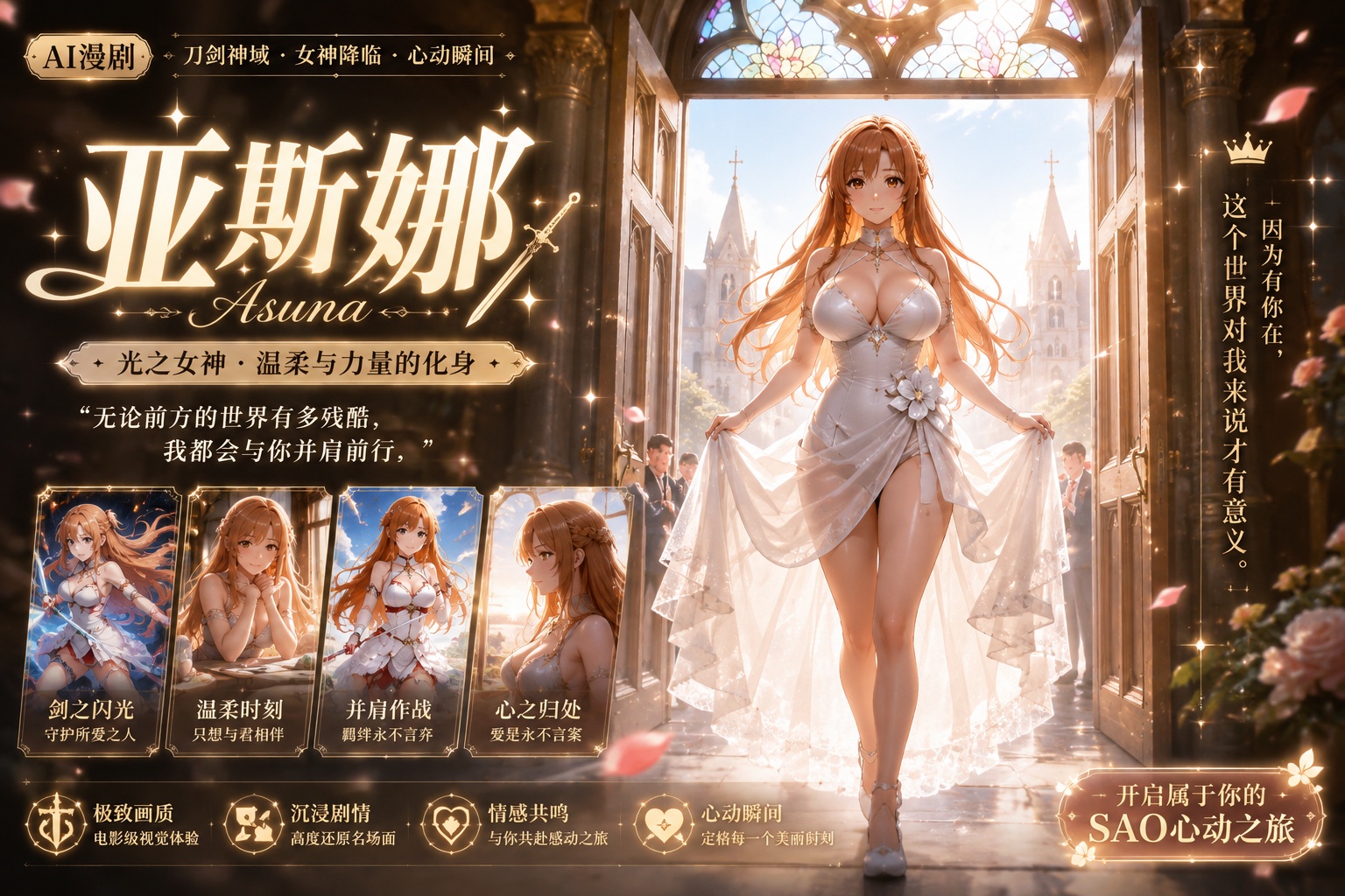 AI漫剧 亚斯娜封面