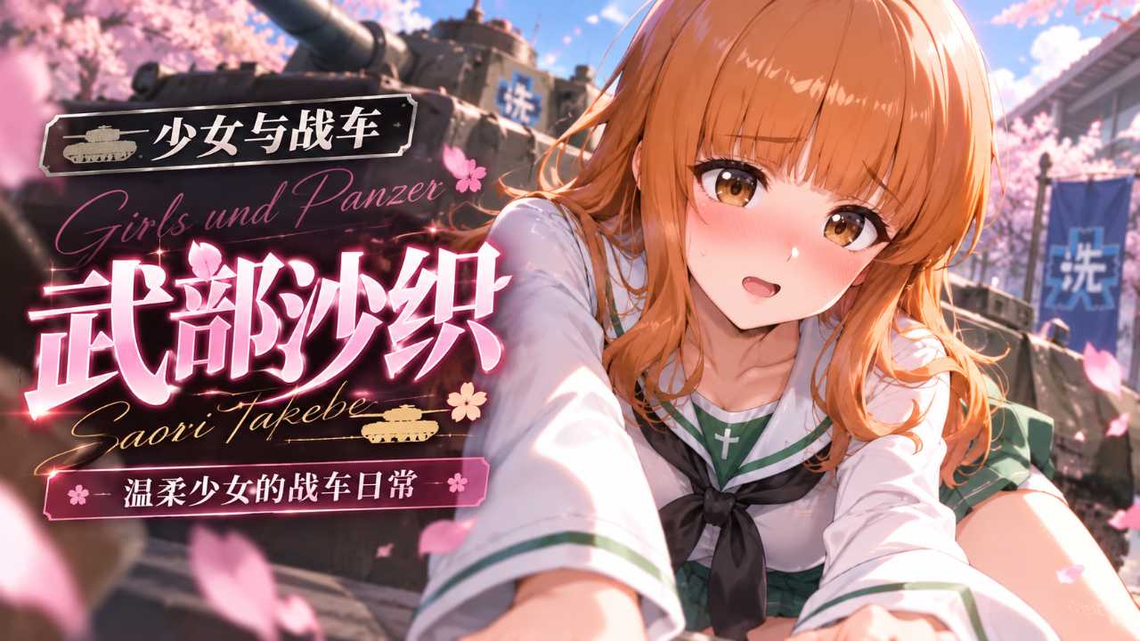少女与战车武部沙织完整抽送过程封面