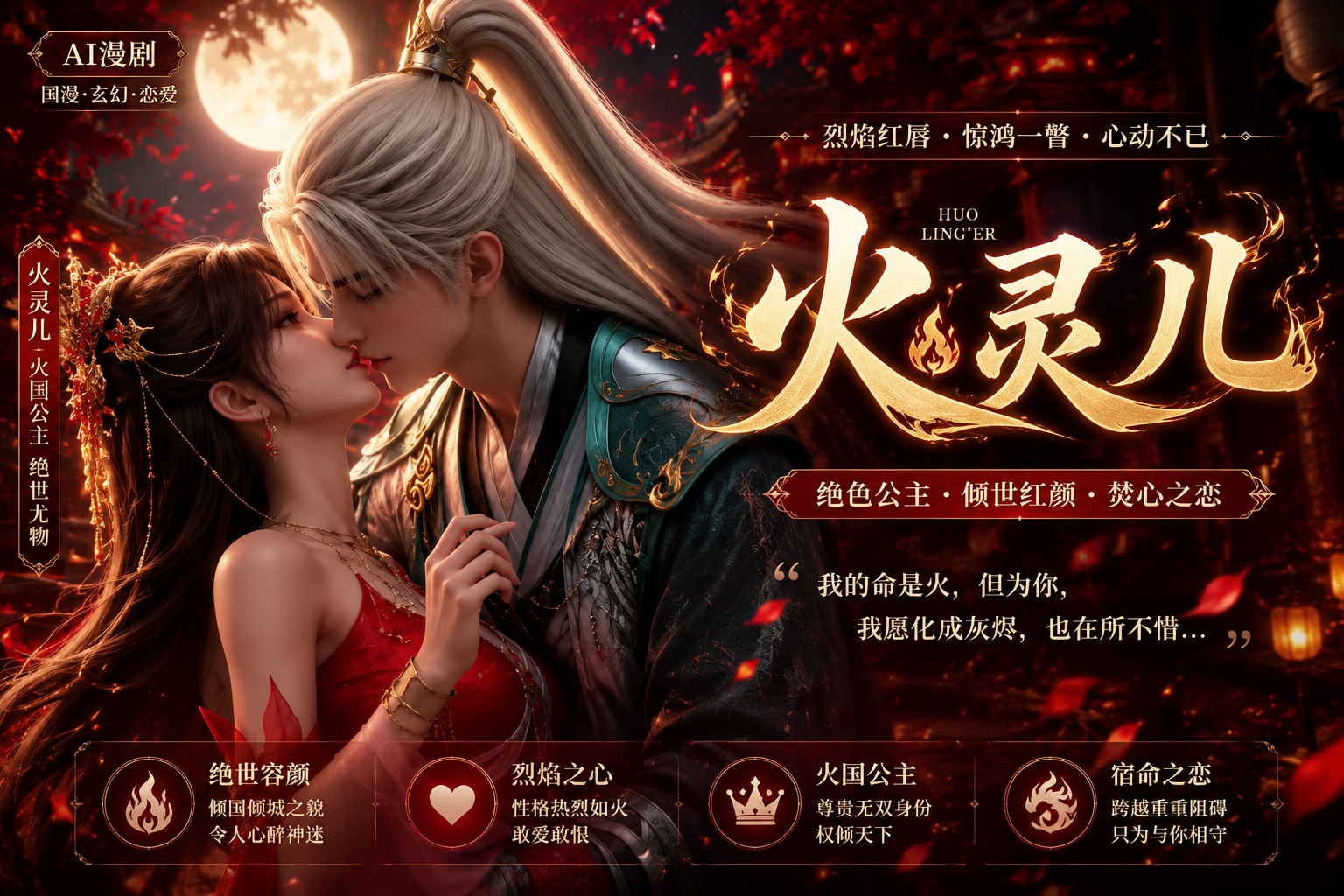 AI漫剧 火灵儿