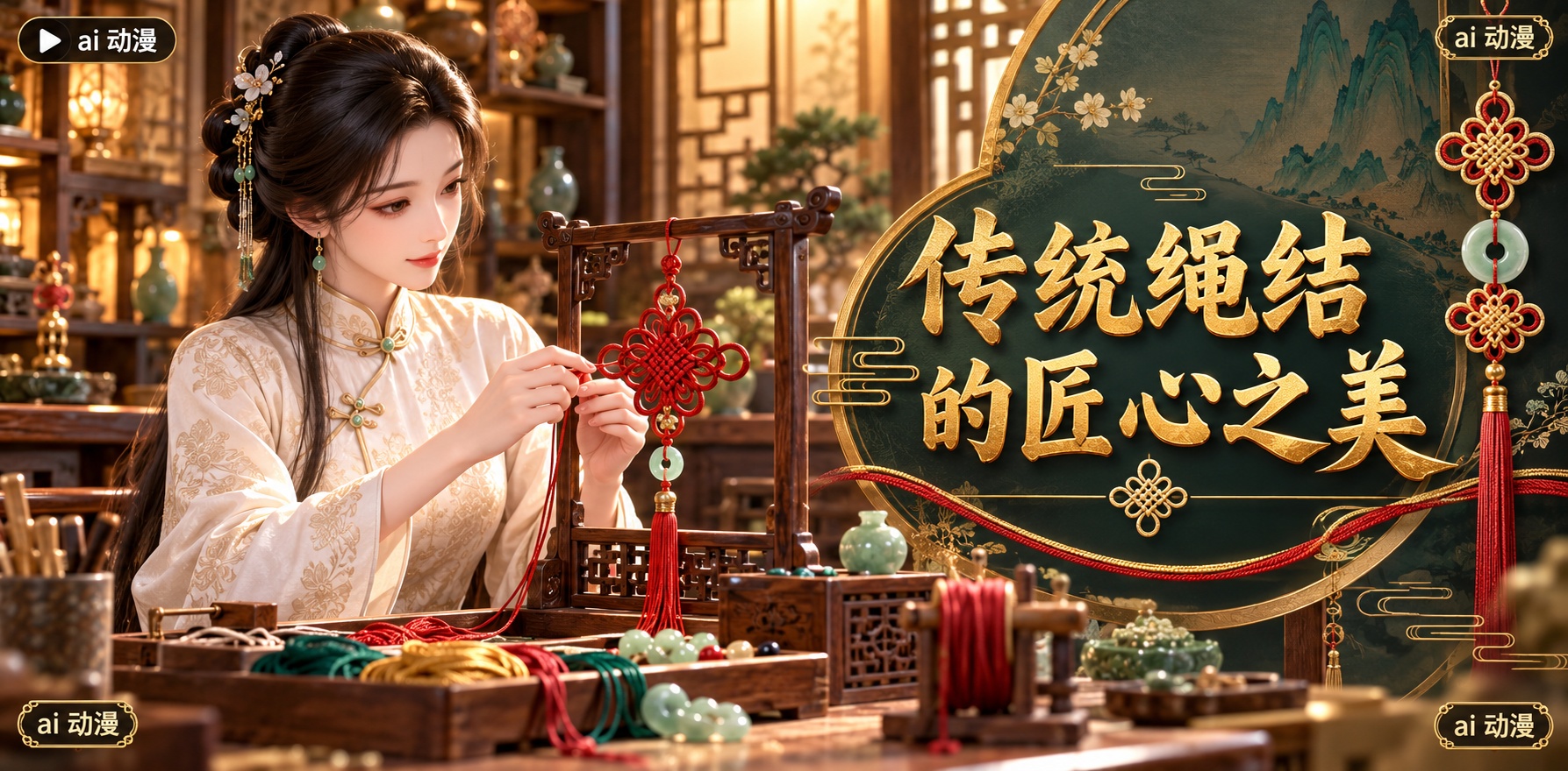 传统绳结的工艺传承记封面