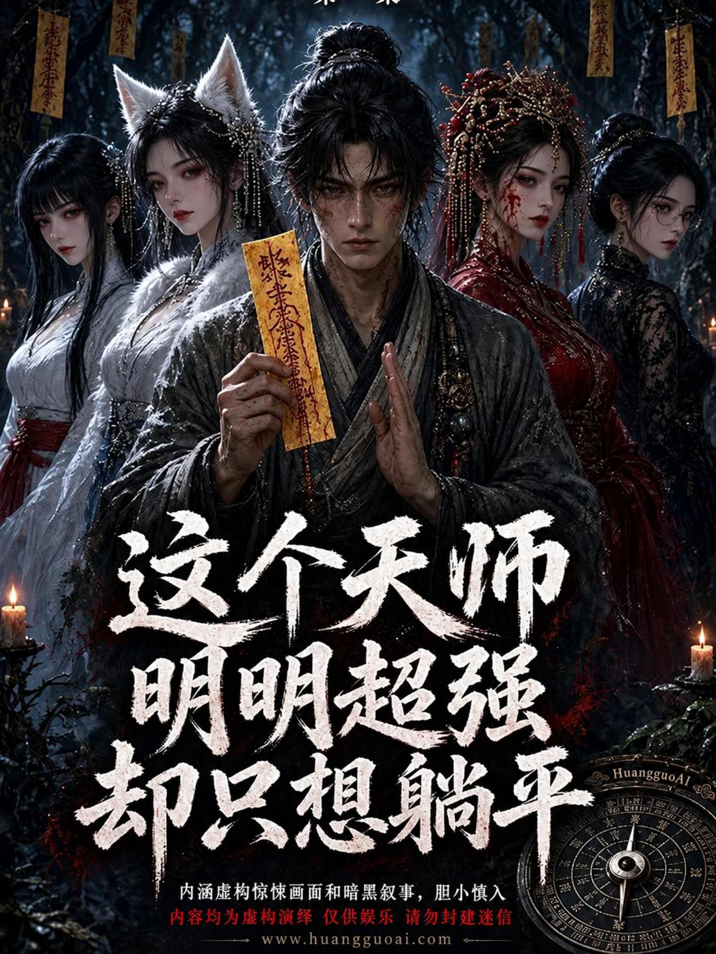 这个天师明明超强，都只想躺平封面