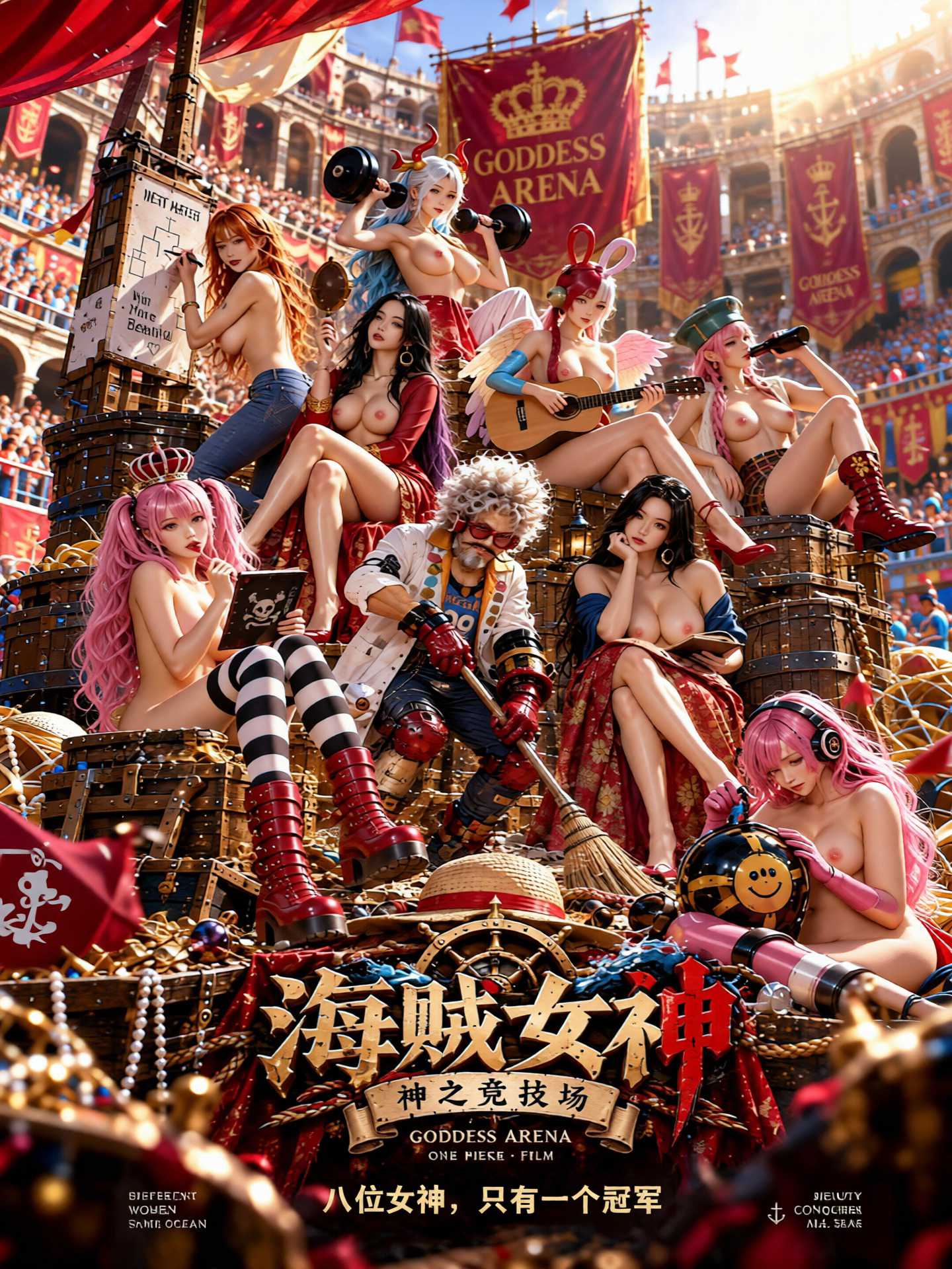 海贼女神：神之竞技场封面