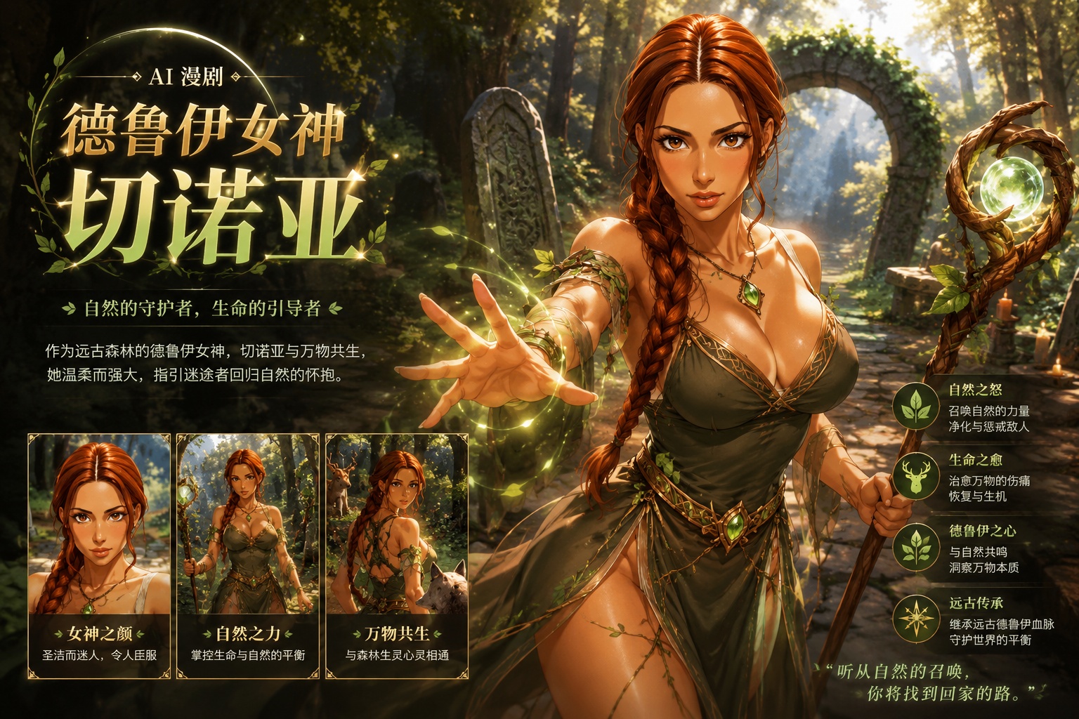 德鲁伊女神切诺亚封面