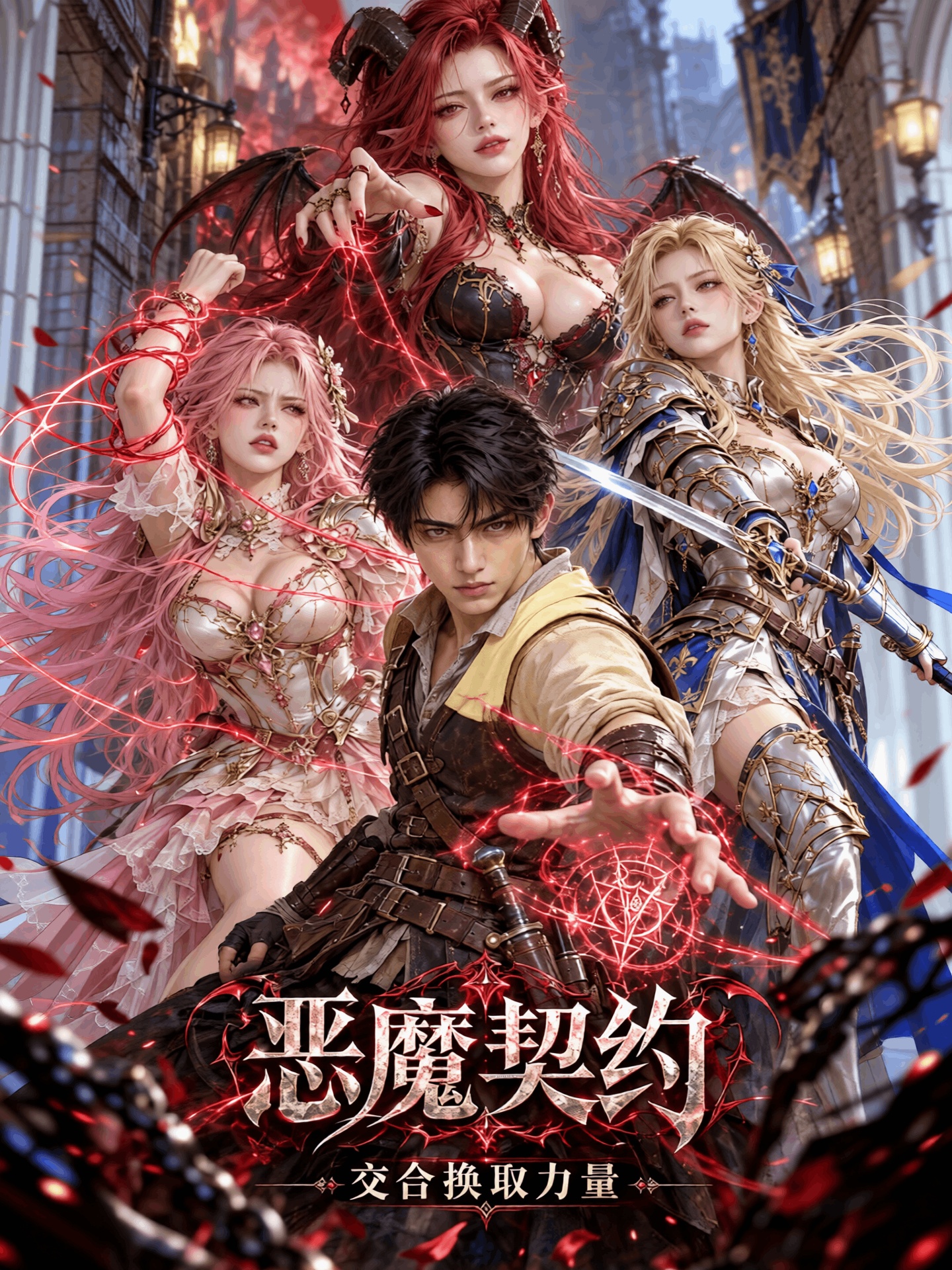 恶魔契约开启危险命运交易封面