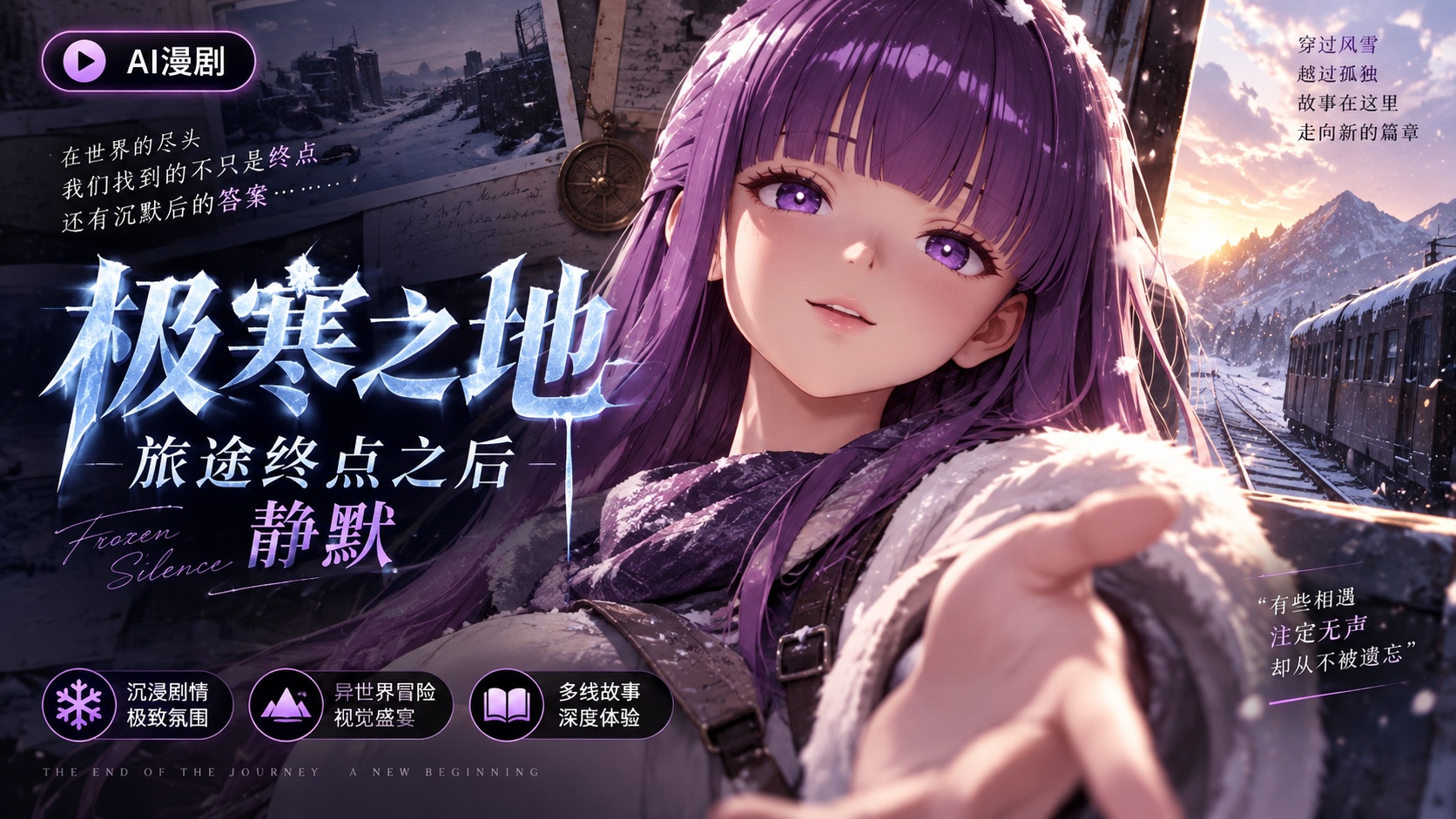 极寒之地 旅途终点之后 静默封面