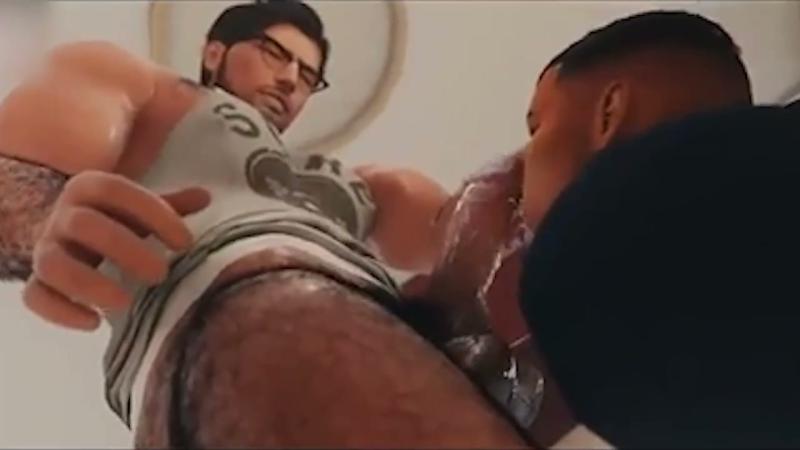 3D动画继父娶妈为操我肌肉帅哥大屌口交腹肌激情封面