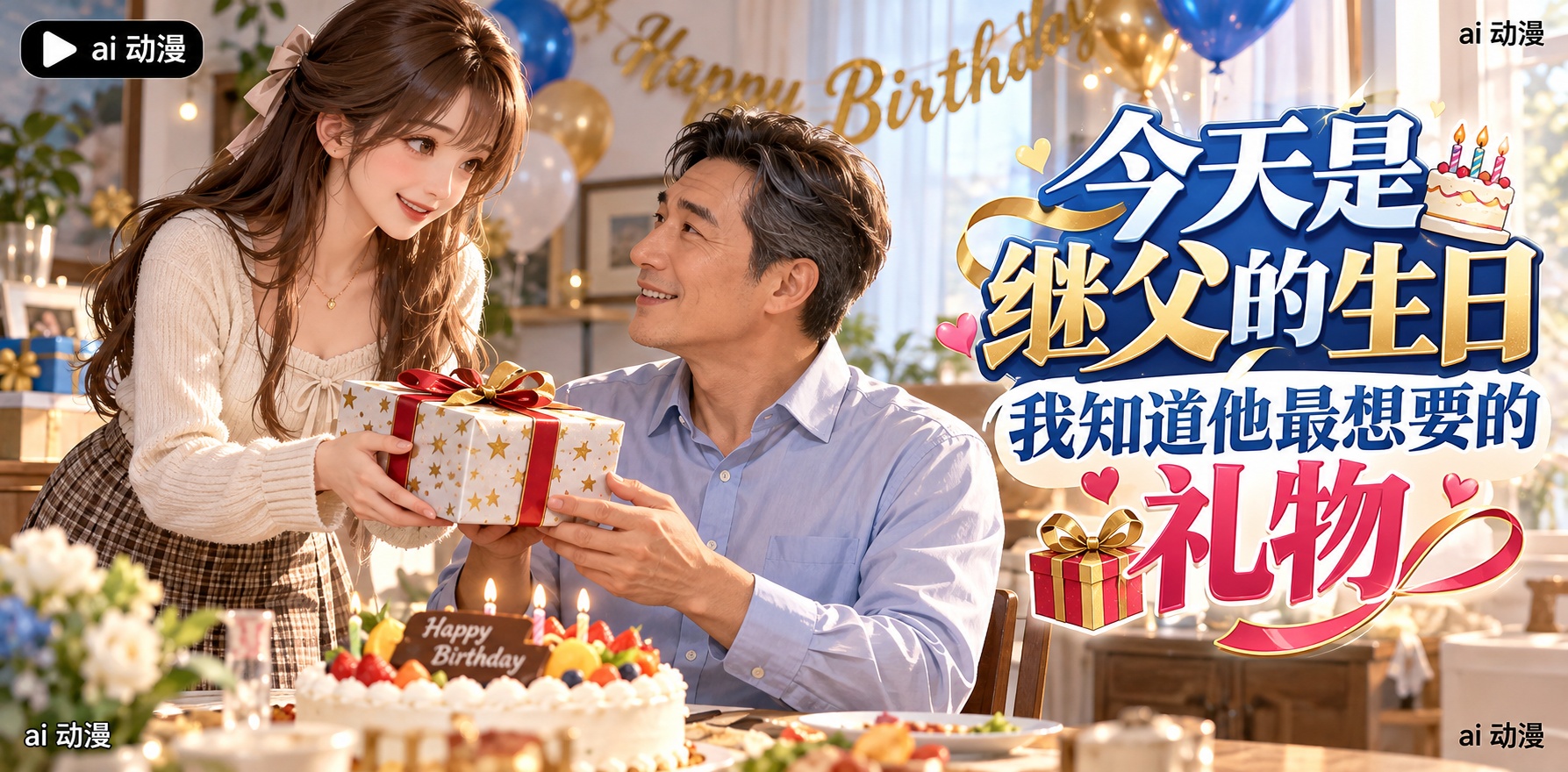 今天是继父的生日 我知道他最想要的礼物封面