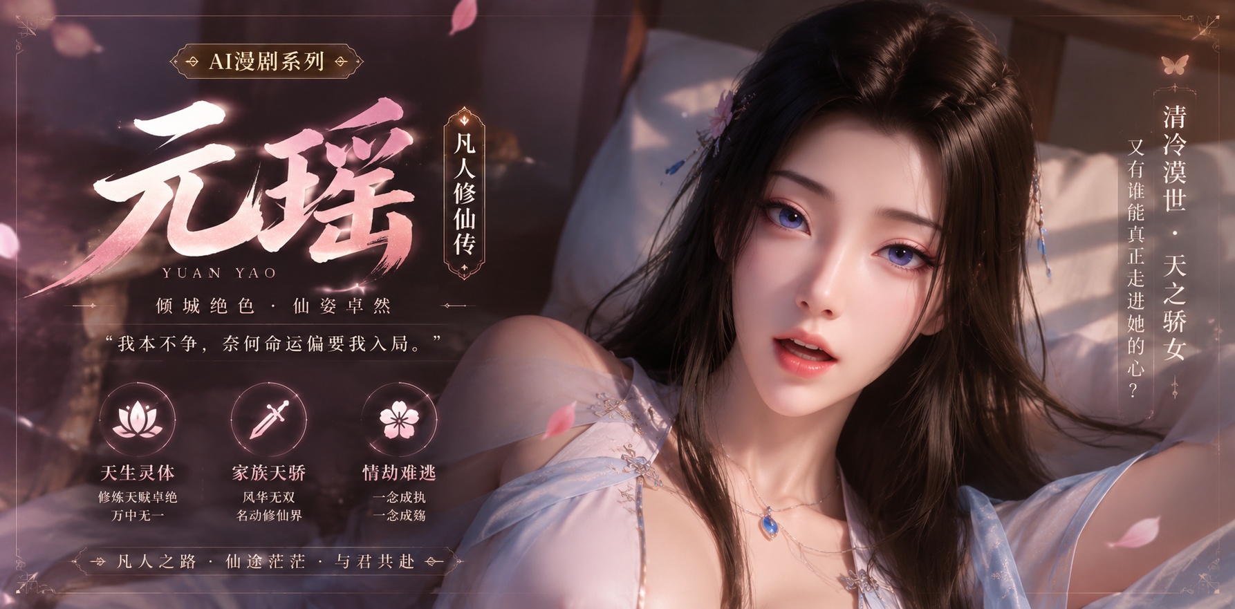 Ai漫剧 元瑶人修仙传封面