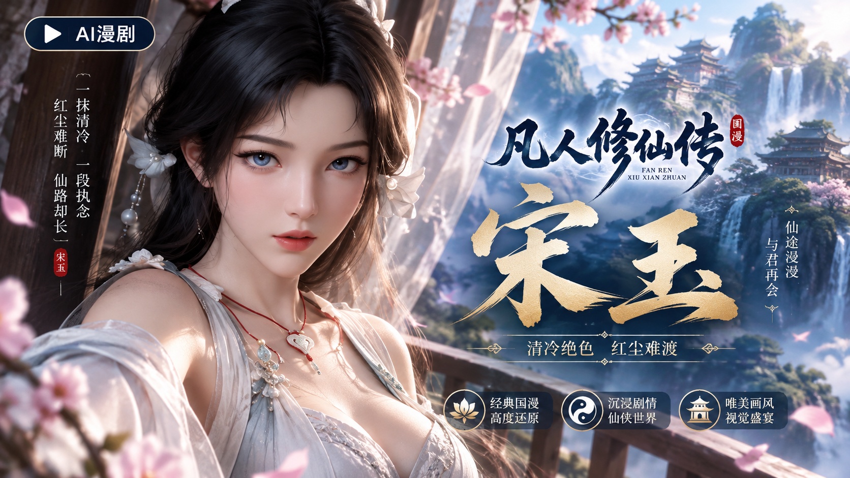 凡人修仙传 国漫 宋玉封面